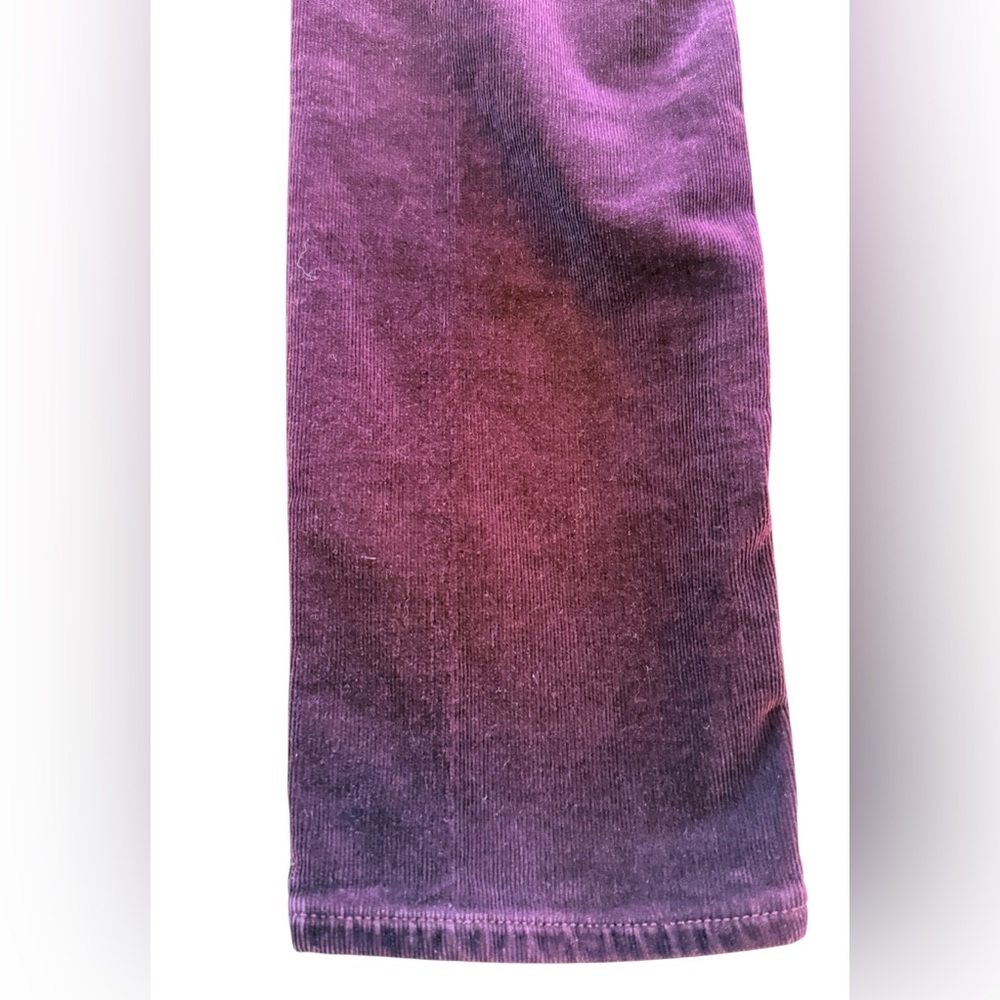 Ann Taylor LOFT Women's Deep Purple Plum Corduroy Modern Skinny Jeans Size 2P - Picture 14 of 16